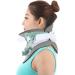 Halskruff: Adjustable Cervical Spine Traction Device - Breathable Neck Protection & Fixation Clip for Neck Care - Buy Online on GoSupps.com