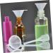 TOVINANNA 2 Sets Mascara Tube Lip Gloss Tube Empty Mascara Empty Tube Bottle Lash Mascara Eyeliner Funnel Abs - Buy Online on GoSupps.com