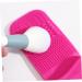 Mipcase 3pcs Makeup Brush Cleaner Set - Silicone Organizer & Scrubber for Eye Shadow & Lipstick Brushes | Premium Vanity Accessory - Buy Online on GoSupps.com