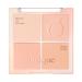 Dasique Blending Mood Cheek #03 Peach Blending l Vegan Cruelty-Free l 4 Blendable Shades in Lightweight Long-lasting Smooth Powder 03 Peach Blending 1 count (Pack of 1)