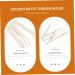 Housoutil 4 pcs Stainless Three-point Gadgets Golden Measure Tool Measuring Tools Stencils Generation Steel 25x5x0.6cmx4pcs Silverx4pcs - Buy Online on GoSupps.com