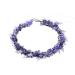 Headband Crown Lavender Flowers Wreath Headband Headpiece for Bride Girl Women Wedding Birthday Party Hair Accessories