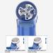 Blue Hair Ball Trimmer - Rechargeable Lint Shaver & Fabric Defuzzer | Portable Clothes Shaver for Sweaters - International Shipping - Buy Online on GoSupps.com