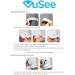 VuSee Corner Baby Monitor Shelf | Universal & Compatible | Safe Cord Management - Buy Online on GoSupps.com