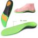 Alled Orthotic Insoles with Arch Support for Women Men - High Arch Inserts for Flat Feet & Plantar Fasciitis - Orthotics for Running & Walking - Size S (Men 7-8.5/Women 8-9.5) - Buy Online on GoSupps.com
