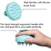 COSCANA Scalp Massager Hair Scalp Scrubber Head Massager Brush Scalp Exfoliator Scalp Brush Dandruff Removal Prevents Hair loss Promotes Hair Growth (Mint Green) - Buy Online on GoSupps.com