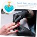 FRCOLOR 4 Sets nail holder magnetic mount magnetic tools magnetic base Nail Art Practice Stand Nail Art Stand nail stand nail tools nail palette Nail Tip Holders lotus resin Manicure tools - Buy Online on GoSupps.com