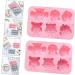 MAGICLULU 10 Pcs Baking Cake Mold Chocolate Mold Candy Chocolate Owl Soap Molds Silicone Mold Silicone Soap Animal Cookie Silicone Baking Mold Owl Candy Molds to Bake Silica Gel Tool 19.9x13.8cmx5pcs Pinkx5pcs - Buy Online on GoSupps.com