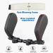 Coriver PU Auto Head Support Pillow - U-Shaped Car Seat Cushion Memory Foam Neck Support Headrest for Adults & Children - Ideal Traveling Pillow - Buy Online on GoSupps.com