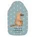 Mr. & Mrs. Panda Heat bottle Schnabtier Courage - gift grain pillow brave office heat bottle cover sea world tour sea animals blue