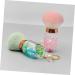 FRCOLOR Nail Dust Brush Face Powder Blush Brush Hand Powder Brush Mineral Powder Brush Makeup Brush Makeup Powder Brush Travel Powder Brush Cosmetic Tools Miss Highlighter Pink Crystal 9.00X3.50X3.50CM pink - Buy Online on GoSupps.com