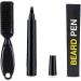 5 Set Eyebrow Beard Pencil Filler & Brush for Men - Sweatproof Brown Set | International Shipping - Buy Online on GoSupps.com