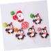 WHAMVOX 50 Pieces Candy Lollipop Decoration Candy Lollipop Decorations Christmas Card - Buy Online on GoSupps.com