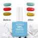 Professional Gel Nail Polish Remover Set - Fast No Soak Removal with Cuticle Pusher & Scraper - 3 Piece Kit for Perfect Nails - Buy Online on GoSupps.com