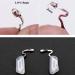 Premium Metal Nose Cushion Replacement for Glasses - Silver-Colored Nose Padding for Comfort | 1 Pair - Buy Online on GoSupps.com