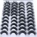 HBZGTLAD 20 Pairs 3D Mink Lashes - Dramatic Volume False Eyelashes (F082) - Buy Online on GoSupps.com
