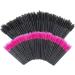 200PCS Disposable Eyelash Brushes Mascara Wands Makeup Applicator Set (Black Rosy) Eyelash brush - Buy Online on GoSupps.com