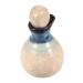 Housoutil 1 Set Aromatherapy Bottle Ceramic Oil Porcelain Soy Sauce Olive Oil Pot Dispenser Empty Bottle Diffuser Ceramic Perfume Essential Oil Bottle Ceramics White Perfume Bottle 9.5X5.5cm White