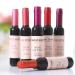 BRIMFULITE Wine Liquid Lip Gloss Set - Long-Lasting Matte Lip Tint with Waterproof Wine Bottle Cover | Valentine's Day Gift for Her | 6 Colors - Buy Online on GoSupps.com