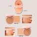 Matte Loose Setting Powder Compact - Waterproof Setting Powder Smooths Skin & Minimizes Shine | Brighten Skin Color Blemish Long-Lasting Matte Finish for Girlfriend Wife 4# - Buy Online on GoSupps.com