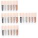 Healvian 24 Pcs Eye Shadow Set Liquid Eye Shadow Cosmetics Tools Glitter Eye Makeup Tear Stick Highlighter