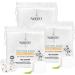 Organic Cotton Pads - 450 Count (Pack of 3) Large & Pressed | Lint-Free, Soft, No Hard Edges | 3.54x3.54 Inches - Buy Online on GoSupps.com