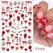Manicure Snake Adhesive Decals Maple Leaf Nail Stickers Anime Skull Bone 3D Halloween Design Nail Art(F-799) - Buy Online on GoSupps.com