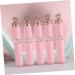 5 pi ces Tubes de L vres Vides Plastique Contenants Rechargeables pour Gloss Huile et Teinture Forme C ur Rose Portable et R utilisable pour Voyage et DIY - Buy Online on GoSupps.com
