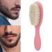 Men's Beard Brush - Soft Hair-Styling Tool with Ergonomic Handle | Durable Beard Comb for Grooming & Cleaning Hair - Buy Online on GoSupps.com