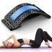 Lumbar Back Stretcher for Lower Back Pain Relief 3 Level Adjustable Lumbar Back Cracker Board Back Cracking Device Back Massager for Scoliosis Spine Decompression