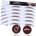 POPETPOP 4pcs Eyebrow Stickers Waterproof Stickers 4d Eyebrow Tattoos Eyebrow Stencils Eyebrow Shape 3d Tool - Buy Online on GoSupps.com