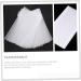 HAPINARY 50 Sheets Pearl Cotton Highlighter Barber Shop Tool Hair Highlighting Kit Hair Coloring Dye Paper Hair Accesories Hair Coloring Board Tools Dedicated Hairdressing Tool Foam White 40x13cm White - Buy Online on GoSupps.com