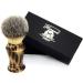 Synthetic Hair Shaving Brush with Cheetah Print Handle - Perfect Men's Gift in Classic Box - Buy Online on GoSupps.com
