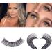 Russian Strip Lashes - Natural Fluffy Wispy D Curly 10 Pairs - Reusable Faux Mink Lashes - 15MM-02 - Buy Online on GoSupps.com