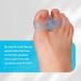 Promifun Bunion Corrector Toe Separators - 10 Pack Gel Toe Spacer for Bunion Pain & Overlapping Toe - Buy Online on GoSupps.com