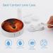 Flaming Wolf Contact Lens Travel Kit | Portable & Cute Contact Lens Case with Mirror for Daily Use - Ideal for Outdoor Adventures - Buy Online on GoSupps.com