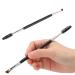 3Pcs Dual Brow Brush Set | Two-Headed Portable Professional Angled Eyebrow Brush for Beauty & Travel | International Shipping Available - Buy Online on GoSupps.com