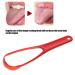 Buy Portable Tongue Brush - Hygienic Tongue Spatula for Fresh Breath (Red) | International Shipping Available - Buy Online on GoSupps.com