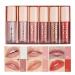 MAEPEOR Light Lipgloss 6PCS Moisturizing and Shiny Lip Gloss Nourishing Plumping Glossy Lipgloss (6PCS Set A)