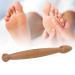 Generic acupunkt massage tab 2 ends foot hand massage wooden stick foot wood massage tab massage stick muscle massage roller stick ergonomic massage footstable for home travel office office office