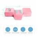 Ergonomic Beauty Salon Eyelash Extension Memory Foam Pillow - Velvet Case Neck Pain Relief Pink - Buy Online on GoSupps.com