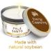 Palo Santo Purification & Chakra Healing Manifestation Candle - Natural Soy Wax - Buy Online on GoSupps.com