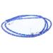 Chic glasses chain made of glass beads | Fastened with rubber loop with stopper in blue
