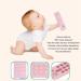 Baby Bite Ring Toy - Soft Silicone Remote Control Shape | BPA-Free Early Learning Toy for 3-24 Months (Pink) - Buy Online on GoSupps.com