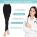 Footless Compression Pantyhose for Men & Women | 20-30 mmHg Support | Black - Buy Online on GoSupps.com
