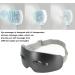 Cacacook Eye Massager | Relaxing Visual Massage Device with Music - Reduces Eye Strain & Enhances Sleep - Buy Online on GoSupps.com