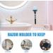 Fomiyes 2-St Razor Holder - Wall-Mounted Shower Hooks & Suction Cup Towel Storage for Easy Bathroom Organization - Buy Online on GoSupps.com