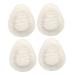 FOMIYES 2 Pairs Felt Forefoot Pad Felt Metatarsal Pads Adhesive Metatarsal Cushion Heels Insert Felt Front Pad Half Shoe Patch Inserts Felt Front Foot Pads Pads