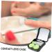 Gatuida 3-Stage Clear Glasses Stand Holder & Contact Lens Care Box Durable Applicator & Lens Container - Buy Online on GoSupps.com
