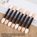dijiusidy 10 Pieces Brush Double End Applying Eye Shadow Brushes Soft Make Up Beginner Professional Applicators Color Random - Buy Online on GoSupps.com